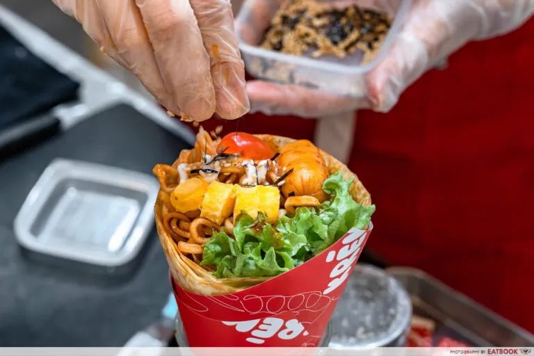 Spicy Noodle Crepe